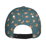 Baby Fox Pattern Print Baseball Cap