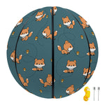 Baby Fox Pattern Print Basketball