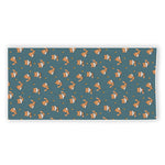 Baby Fox Pattern Print Beach Towel