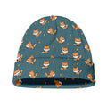 Baby Fox Pattern Print Beanie