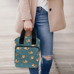 Baby Fox Pattern Print Bible Tote Bag