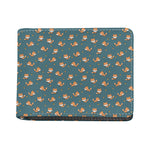 Baby Fox Pattern Print Bifold Wallet