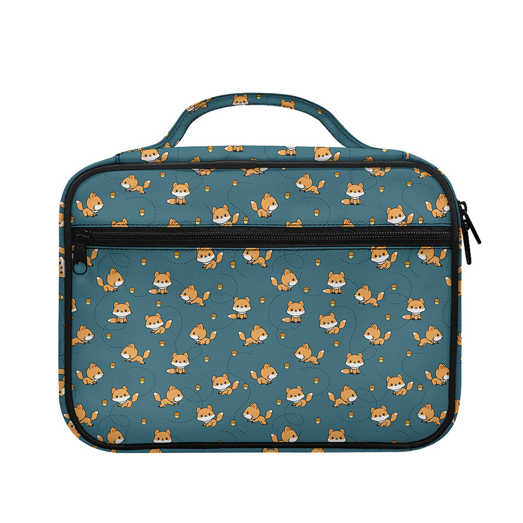 Baby Fox Pattern Print Briefcase Bible Bag