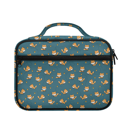 Baby Fox Pattern Print Briefcase Bible Bag