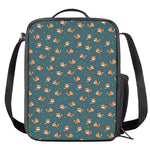 Baby Fox Pattern Print Crossbody Lunch Bag