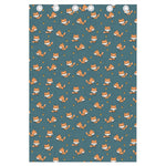 Baby Fox Pattern Print Curtain