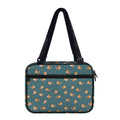 Baby Fox Pattern Print Double Strap Bible Bag