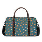 Baby Fox Pattern Print Duffle Bag
