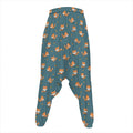 Baby Fox Pattern Print Hammer Pants