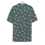 Baby Fox Pattern Print Hawaiian Shirt