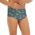 Baby Fox Pattern Print Men's Briefs