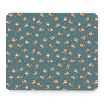 Baby Fox Pattern Print Mouse Pad