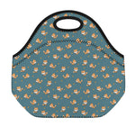 Baby Fox Pattern Print Neoprene Lunch Bag