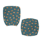 Baby Fox Pattern Print Office Chair Cover
