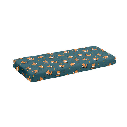 Baby Fox Pattern Print Piano Keyboard Cover