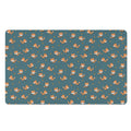 Baby Fox Pattern Print Polyester Doormat