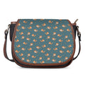 Baby Fox Pattern Print Saddle Bag