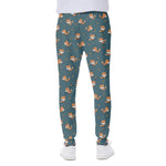 Baby Fox Pattern Print Scuba Joggers