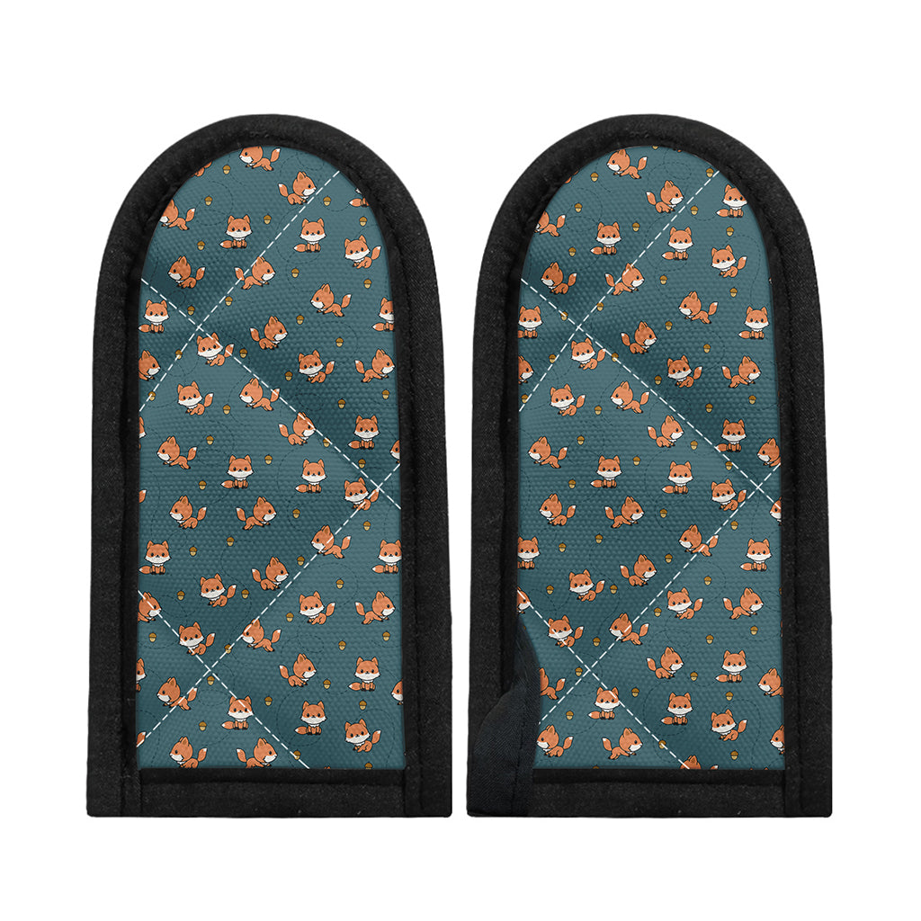 Baby Fox Pattern Print Skillet Handle Cover