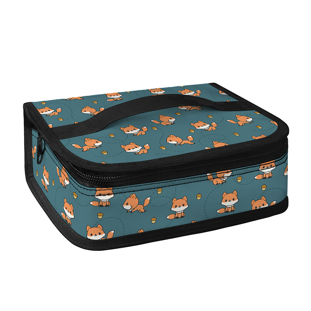 Baby Fox Pattern Print Small Lunch Bag