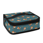 Baby Fox Pattern Print Small Lunch Bag