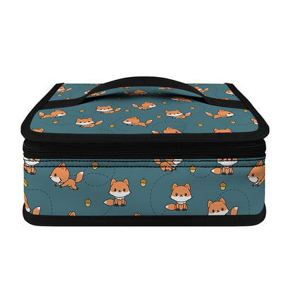 Baby Fox Pattern Print Small Lunch Bag