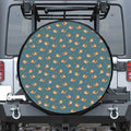 Baby Fox Pattern Print Tire Cover