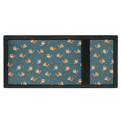 Baby Fox Pattern Print Trifold Wallet