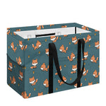 Baby Fox Pattern Print Utility Tote Bag