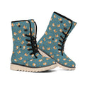 Baby Fox Pattern Print Winter Boots