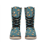 Baby Fox Pattern Print Winter Boots