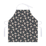 Baby Koala And Floral Pattern Print Adjustable Apron