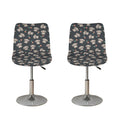 Baby Koala And Floral Pattern Print Bar Stool Covers