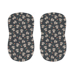 Baby Koala And Floral Pattern Print Bar Stool Covers