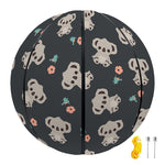 Baby Koala And Floral Pattern Print Basketball