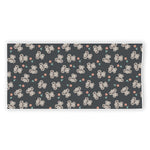 Baby Koala And Floral Pattern Print Beach Towel
