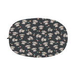 Baby Koala And Floral Pattern Print Car Side Mirror Covers