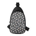 Baby Koala And Floral Pattern Print Sling Bag