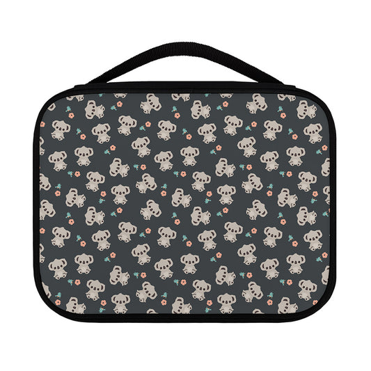Baby Koala And Floral Pattern Print Classic Bible Case