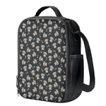 Baby Koala And Floral Pattern Print Crossbody Lunch Bag