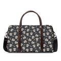 Baby Koala And Floral Pattern Print Duffel Bag