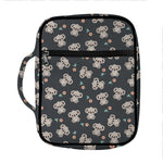 Baby Koala And Floral Pattern Print Front Pocket Bible Bag