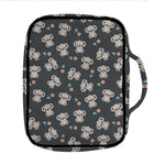 Baby Koala And Floral Pattern Print Front Pocket Bible Bag