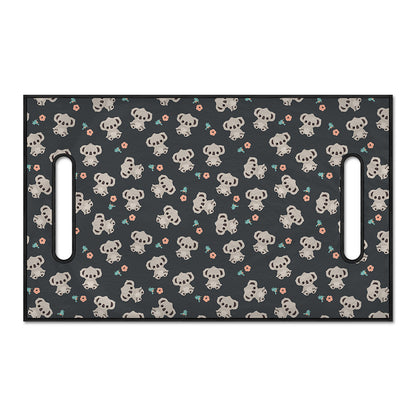 Baby Koala And Floral Pattern Print Golf Cart Seat Cover