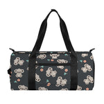 Baby Koala And Floral Pattern Print Gym Bag