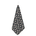 Baby Koala And Floral Pattern Print Hand Towel