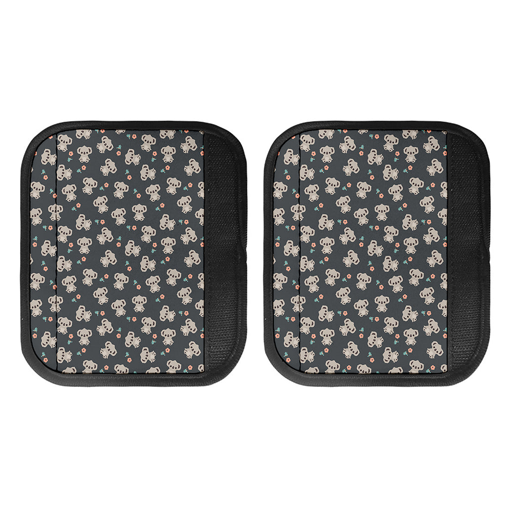 Baby Koala And Floral Pattern Print Handle Covers