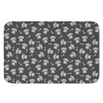 Baby Koala And Floral Pattern Print Indoor Door Mat