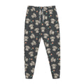 Baby Koala And Floral Pattern Print Jogger Pants