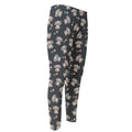 Baby Koala And Floral Pattern Print Men's Compression Pants